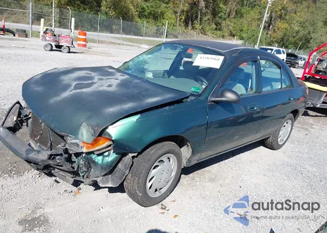 1999 Ford Escort Lx from USA, damaged, VIN 1FAFP10P9XW186384